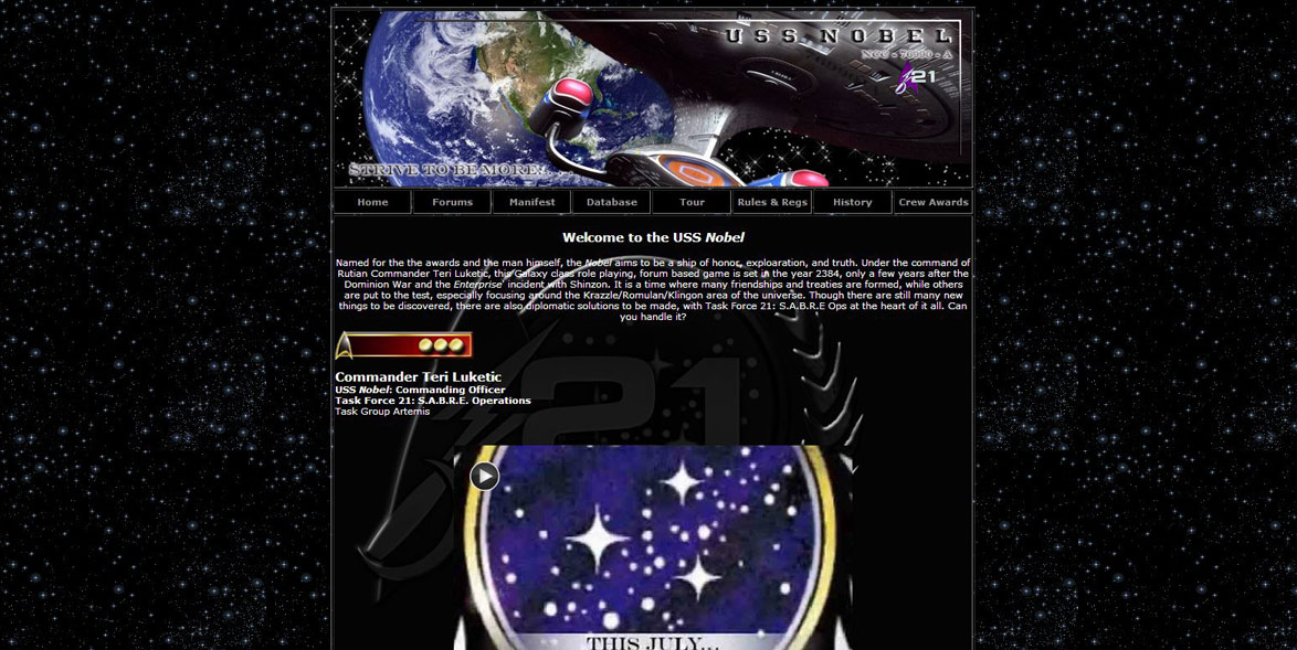 Nobel 21 Website